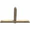 Ekena Millwork Eugene Rough Sawn Timber Gable Bracket, Douglas Fir, 72"W x 48"H x 4"D x 6"F, 16/12 Pitch GBW072X48X0406EUG00RDF - alternate 4